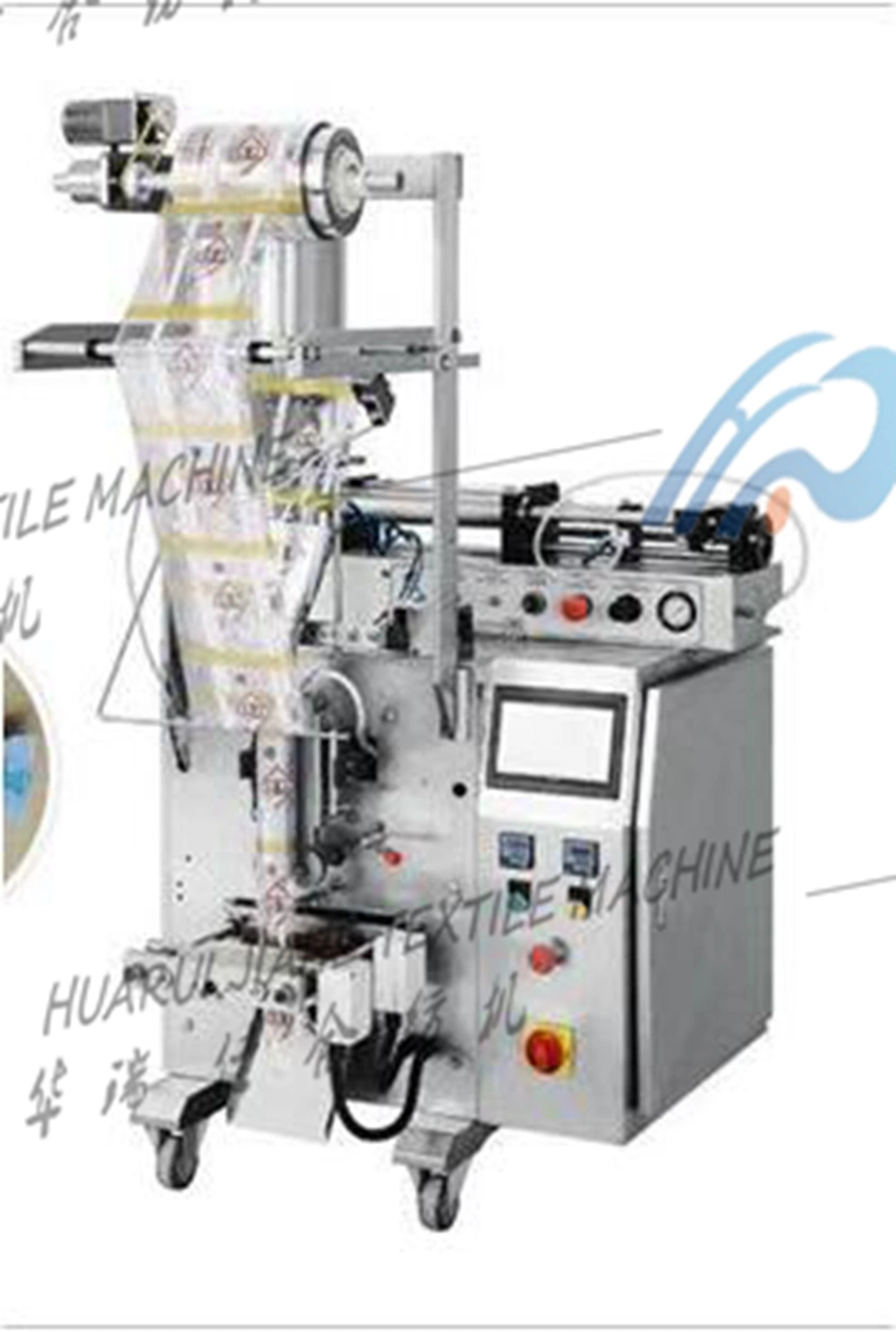 Packaging and Sachet Sealing Food Beverage Honey Equipment Ketchup Liquid Filling Mini Popcorn Heat Vertical Packing Machine