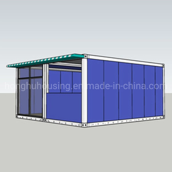 Fertigfertigung/Fertighaus/Tragbares Mobilheim/Modulares Flachpaket Versandrahmen/Dome Caravan/Faltbar Holz Erweiterbar Haus Preis / Container