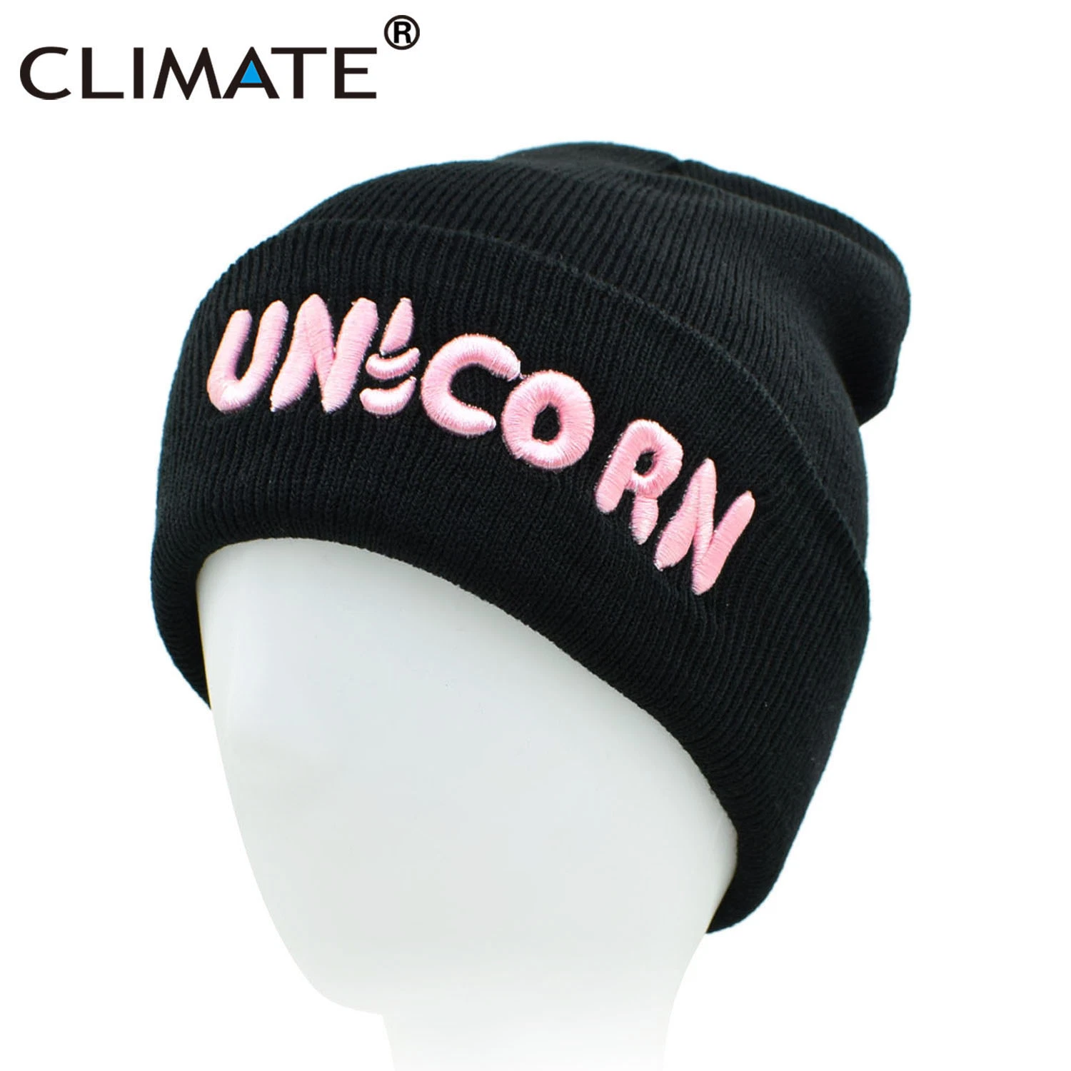 Unicorn hiver chaud Hiphop soft adulte Beanie Hat de bonneterie de Gros Cap