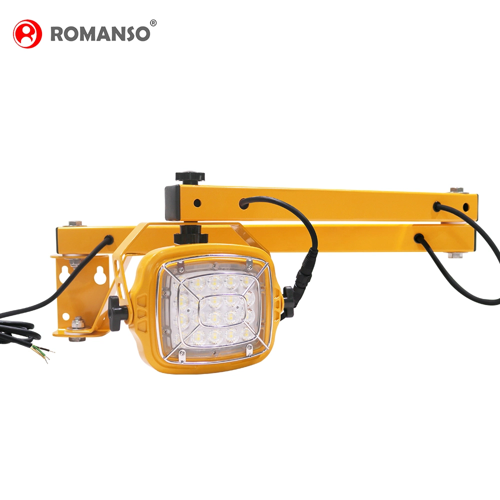 Approved LED Loading Dock Lighting Bay Light 50W with Flexible Arm Waterproof Loading Lamp