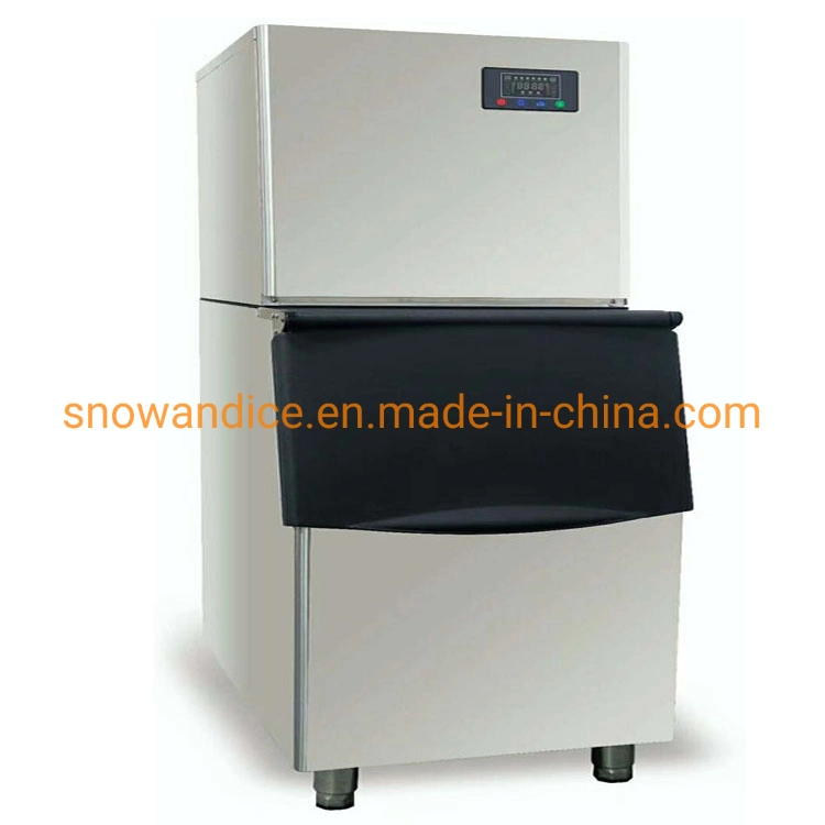 Efficiency Cafe Bar Ice Maker 500kg Ice Cube Making Machine