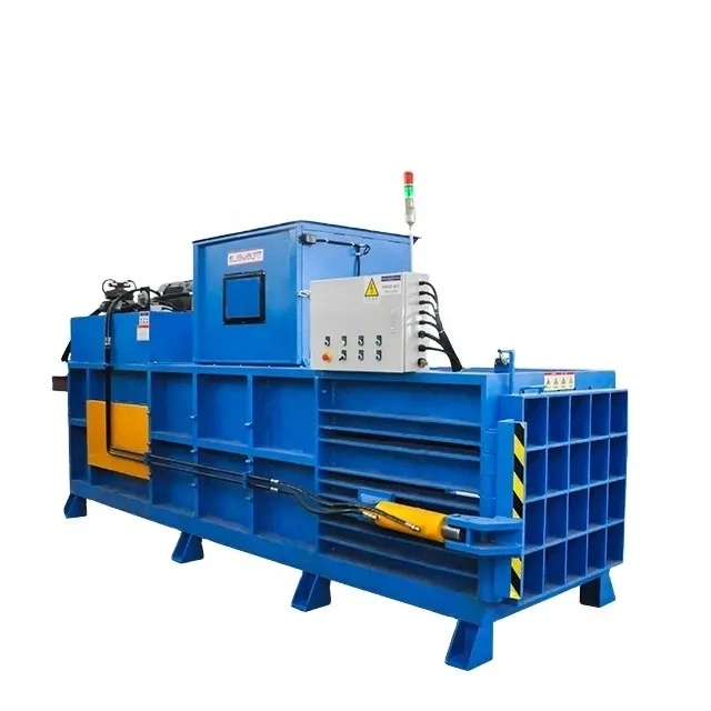 Full Automatic Hydraulic Waste Paper Books Magazines Carton Trims Baler Machine