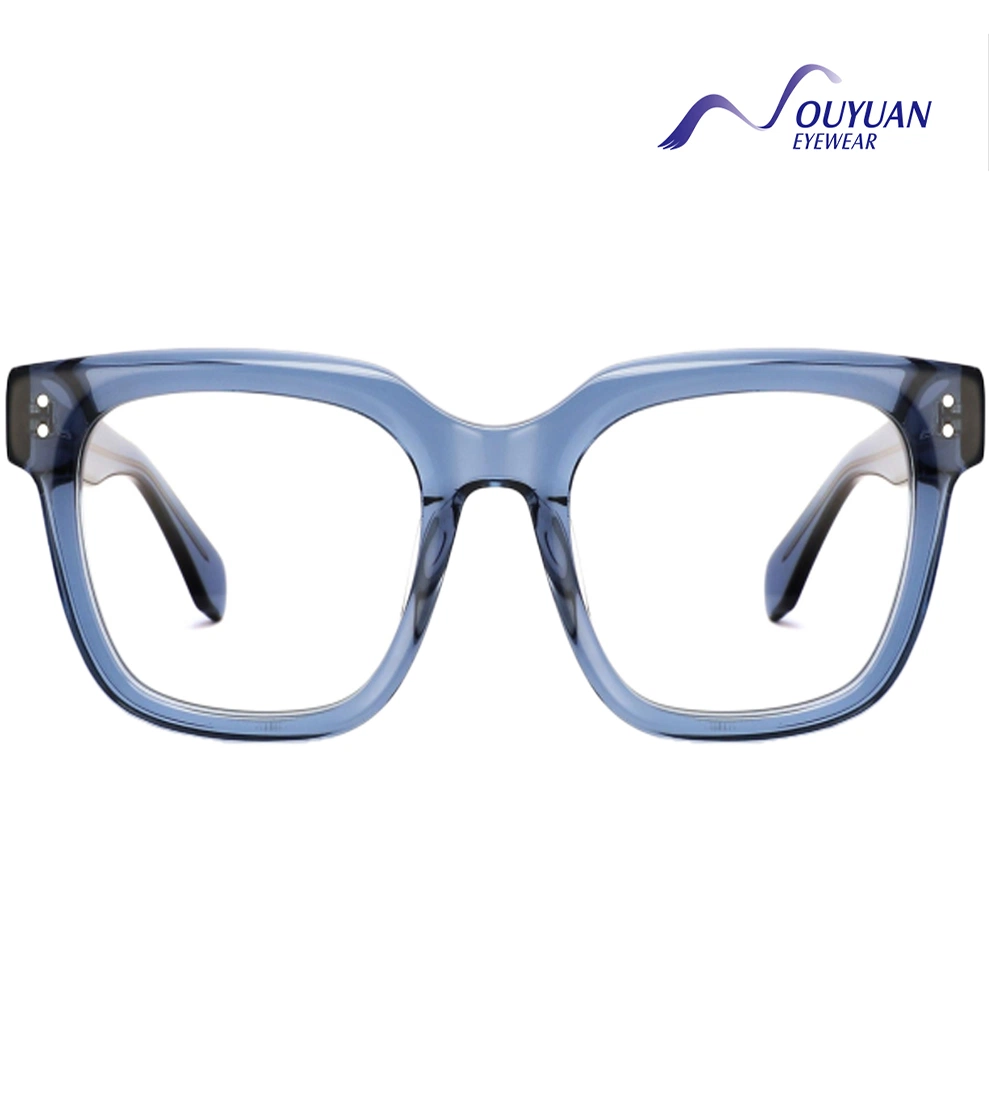 Óculos de moda Acetate Frame de alta qualidade e design moderno para mulher