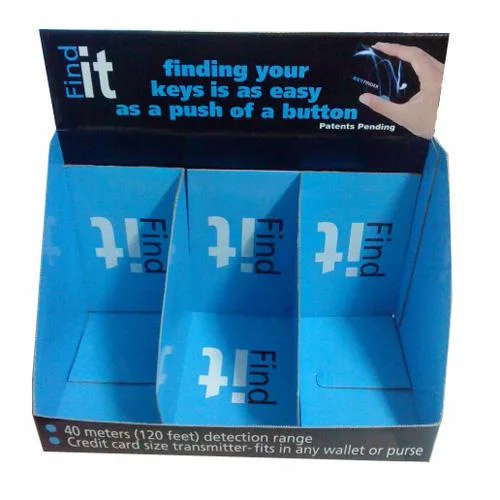 Custom Design Counter Paper Box Cardboard Pop Display PDQ