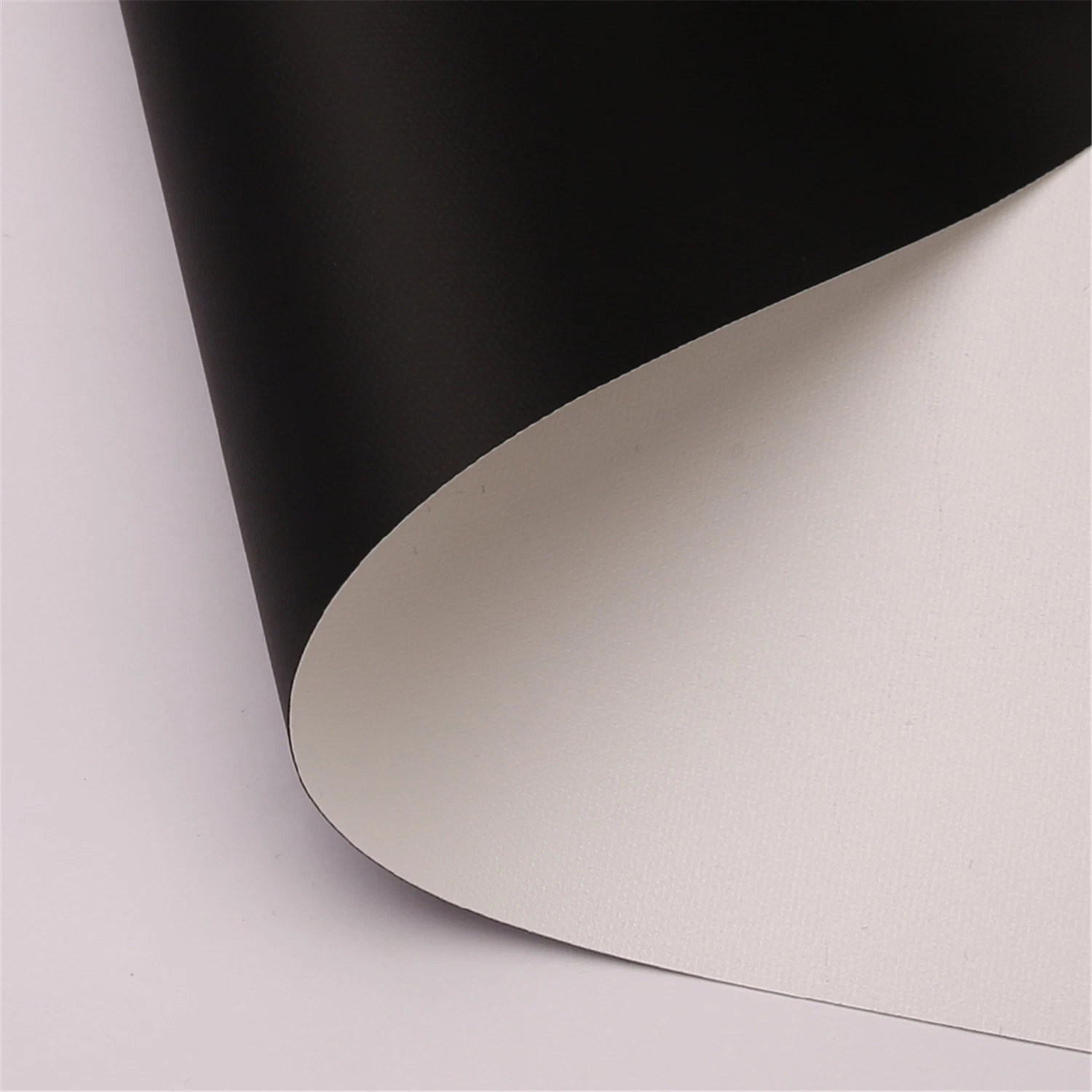 Flame Retardant Projection Screen Fabric Black/White