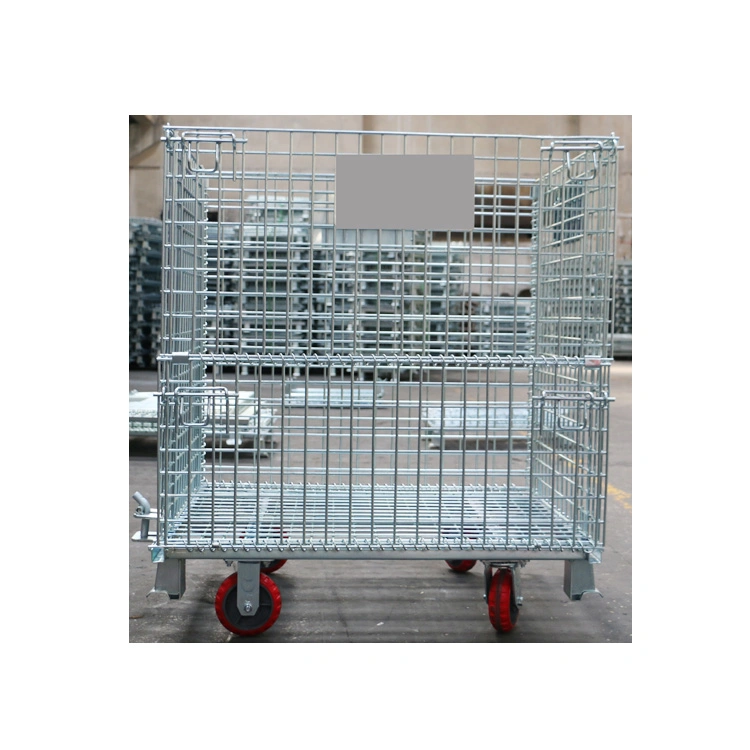 Multi-Purpose Factory Cage Metal/ Basket Container Wire Top Cover