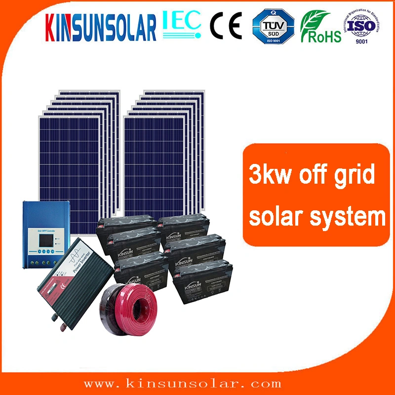 3kw Solar System Generator off Grid Solar Power System