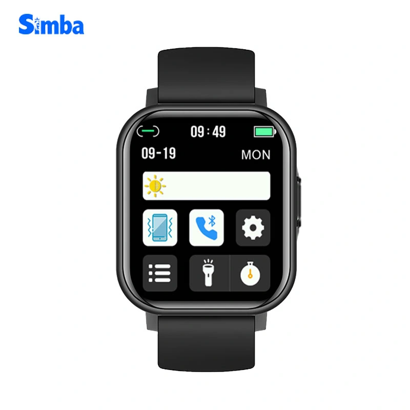 Simba 356 * 400 Resolution HD Display Smartwatch Heart Rate Blood Oxygen Bluetooth Call Fitness Tracker Health