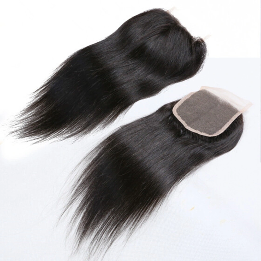 Closure Frontale Virgin Hair Bundles with Closure 4X4 Closure Wig Human Hair