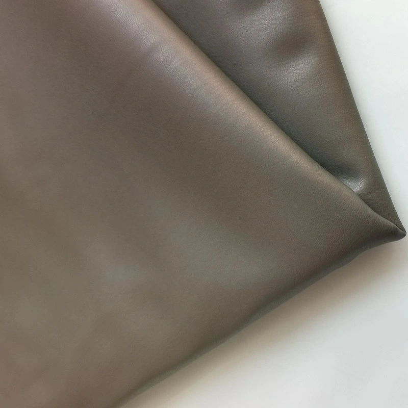 Glossy Vintage Embossed Synthetic PU Leather for Clothing Garment Textile Sofa Furniture Fabric