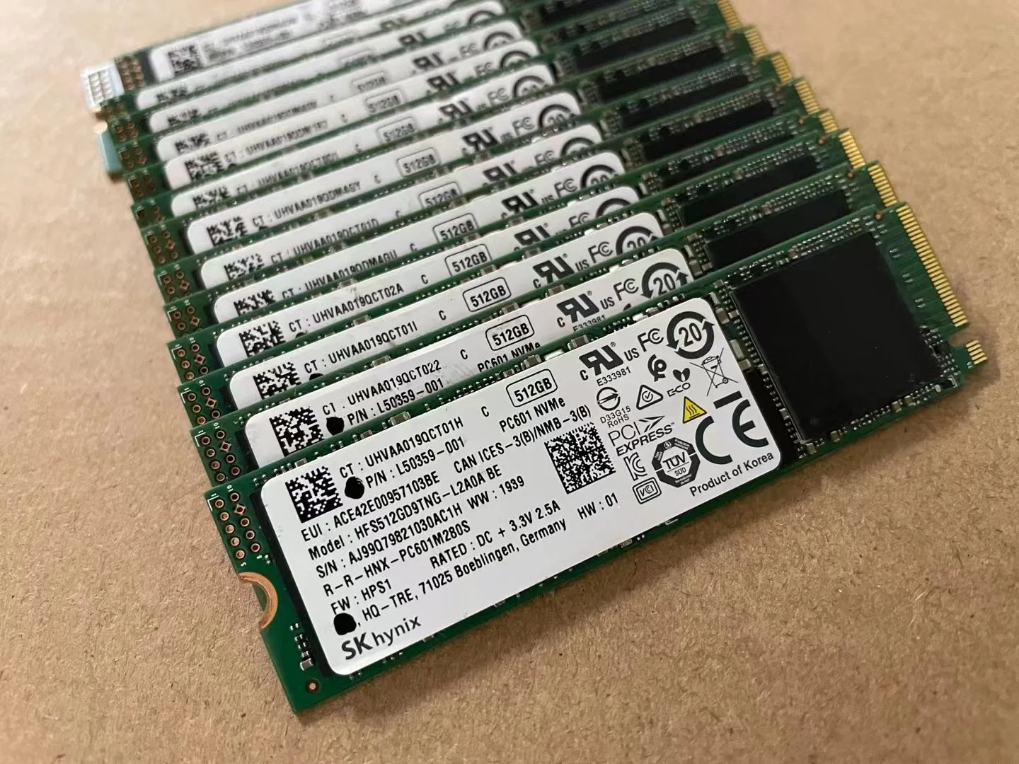 Memory and Storage Experts Pcle 3.0 Nvme M. 2 2280 SSD P3 1tb 3500MB/S Read Speed Internal External Solid State Hard Drive