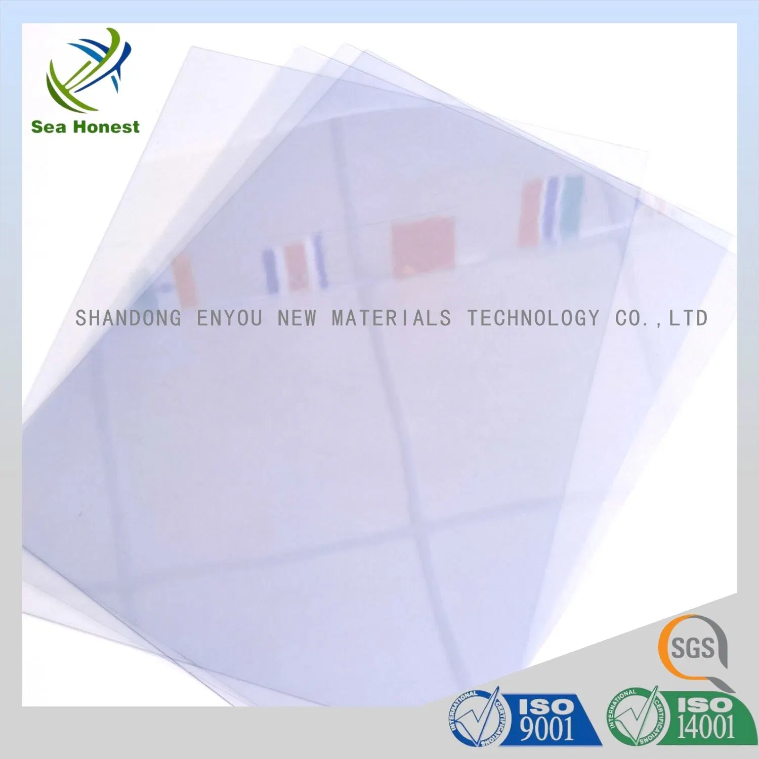 for Cover Making Plastic Pet Sheet Transparent PVC Rigid Sheet