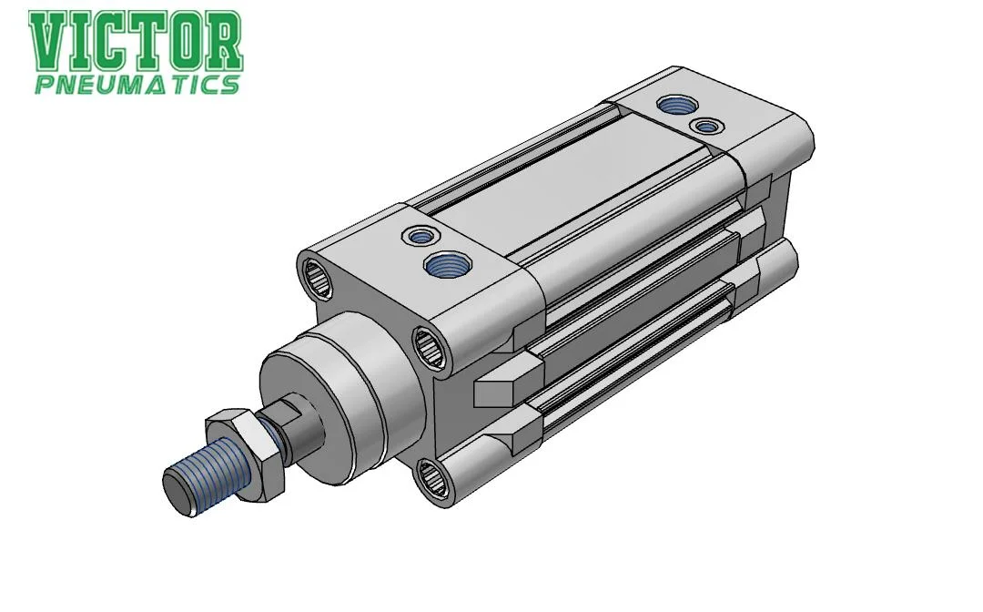 Victor Pneumatic Piston DNC Cylinder Standard Cylinder Double Acting Cilindro Neumatico