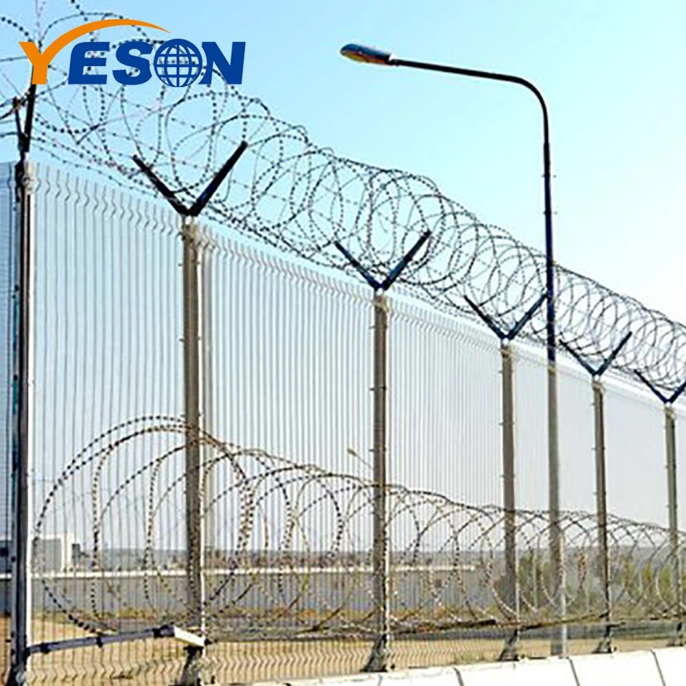 Metal Single and Double Barbed Wire Galvanized Wire with 2 Stranded Wires