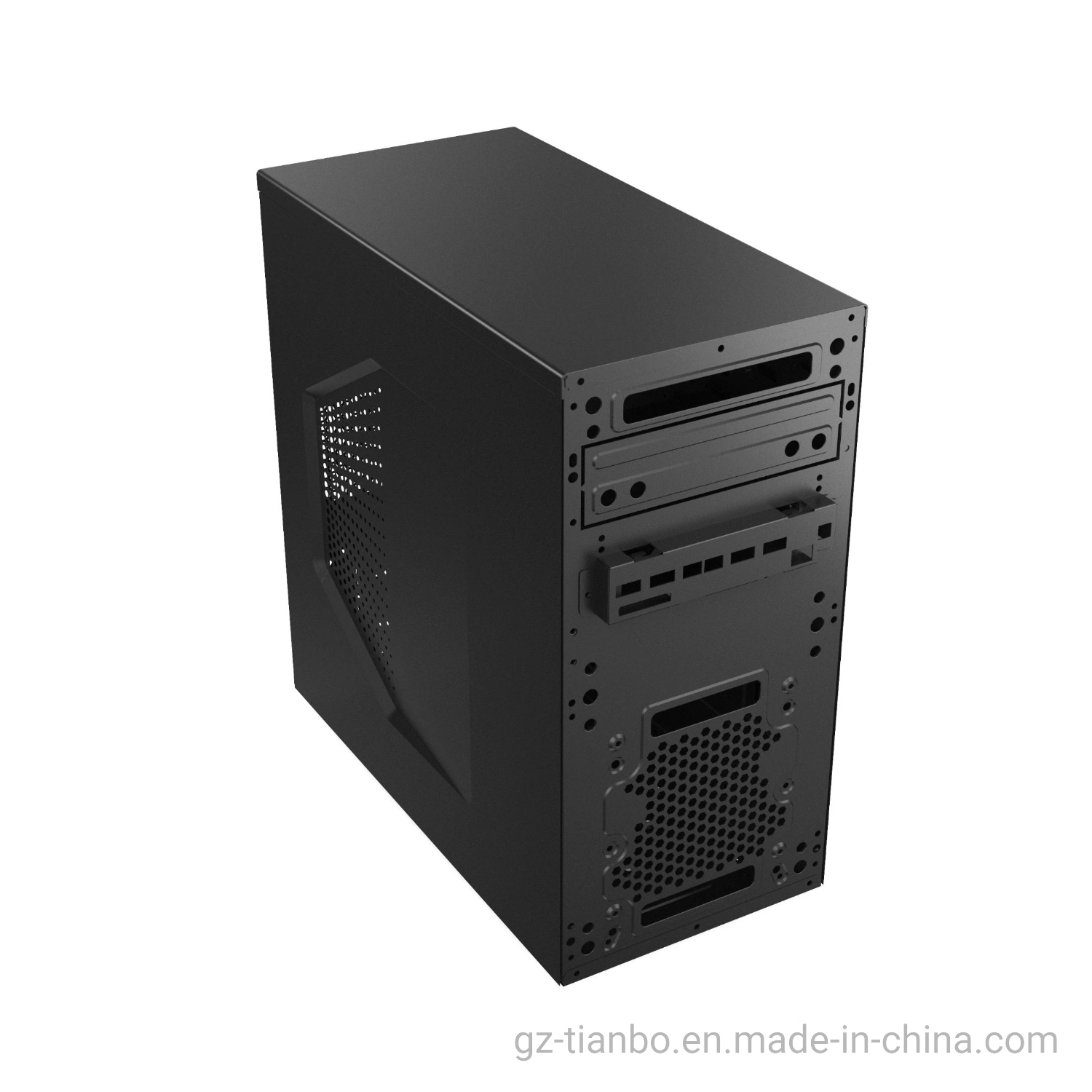 Prémio revestimento preto fábrica preço baixo Micro ATX DVD do computador