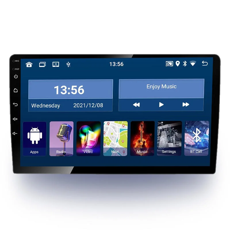 Android Car Radio 7 Zoll Rückfahrkamera Full Touch-Bildschirm GPS Navigation Multimedia Player für Toyota