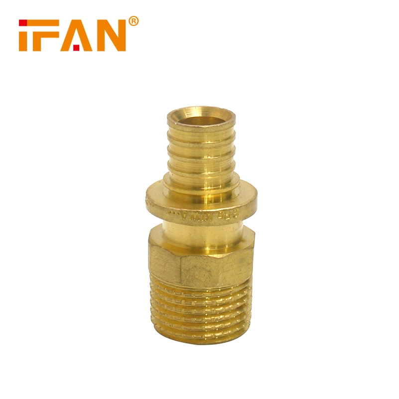 Ifan Wholesale Pex Fittings Pex Pipe Connector Brass Fitting Reducing Coupler