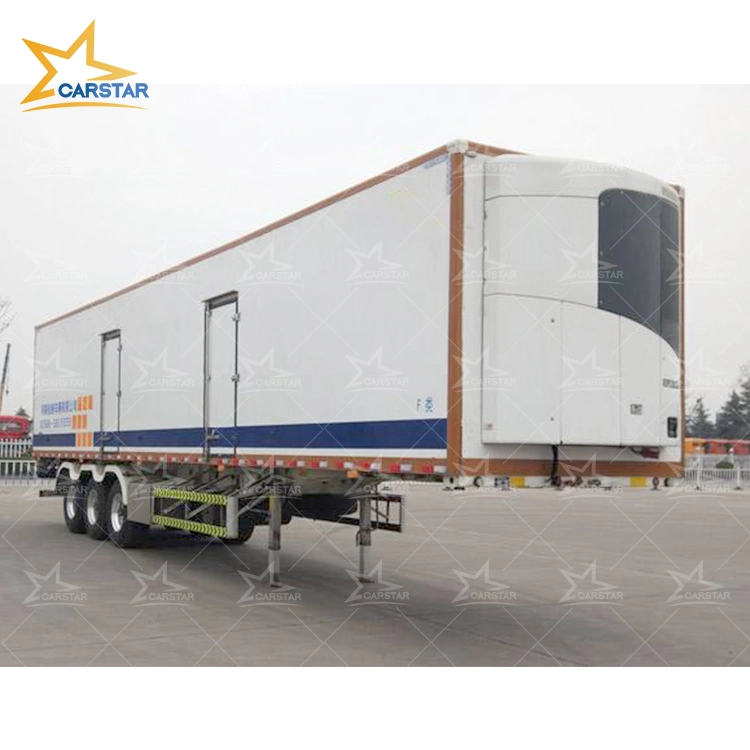 40 Tons 53 Foot Reefer Trailer, Refrigerated Semi Trailer Refrigerated Container Trailer