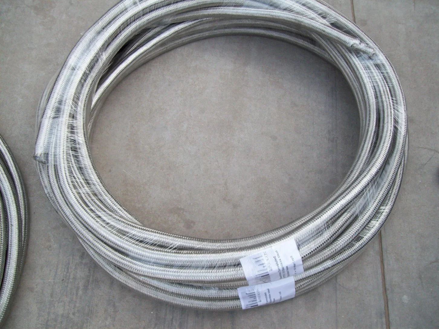 Stainless Steel Braided PTFE Hose Soft Tubing