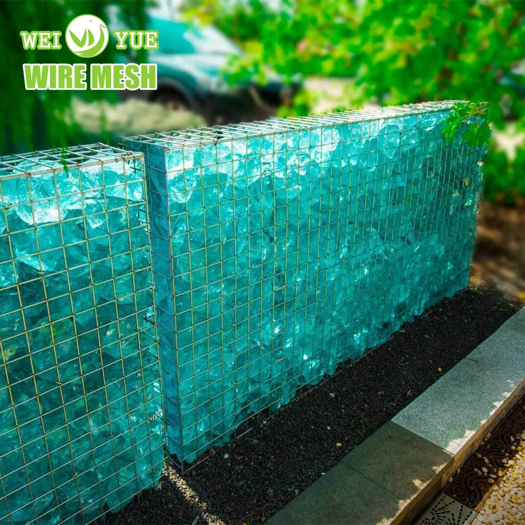 Wire Mesh Box Prices Basket Stone Cage Metal Gabions Zinc-Al Coated Wall Welded Gabion