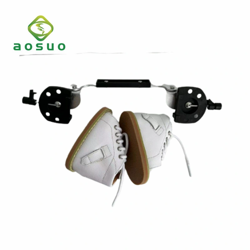 Orthopedic Comfortable PU White Dennis Brown Shoes for Club Foot