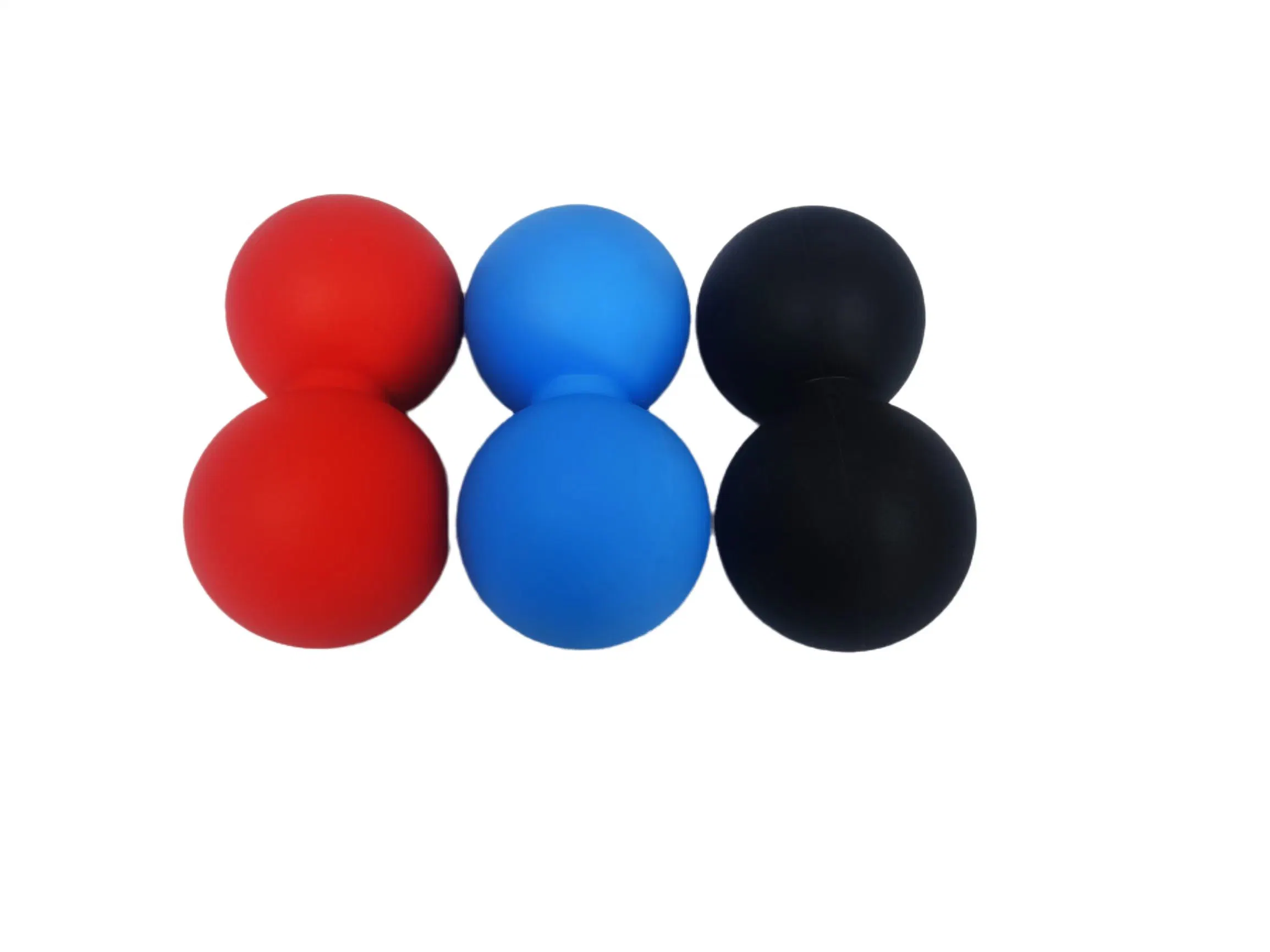 Silicone Double Lacrosse Ball Yoga Massage Ball for Gym Fitness