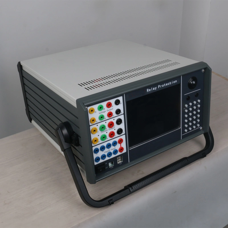 Factory Supplier Microcomputer 6 Phase Relay Protection Tester Secondary Injection Relay Test