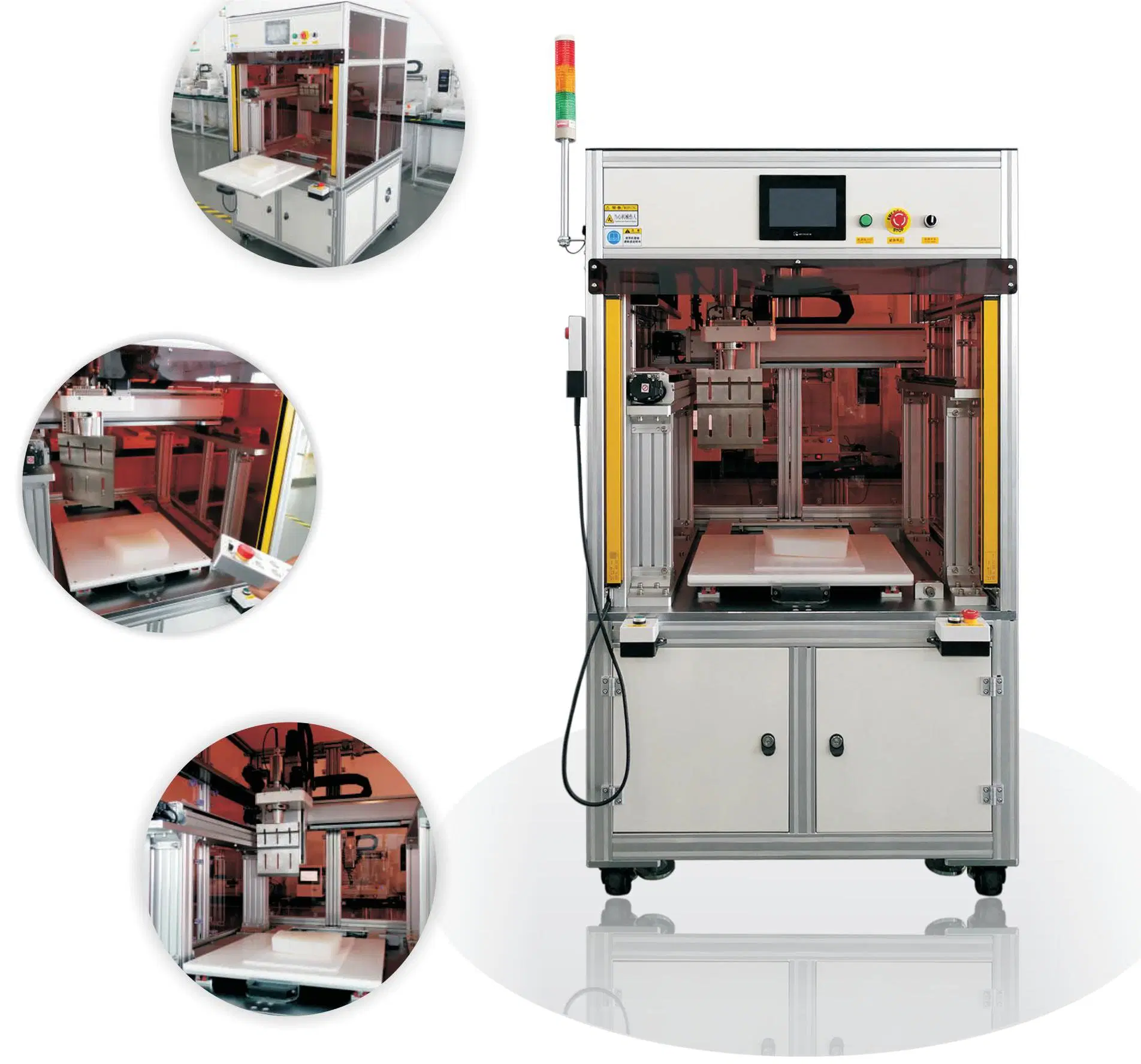 Máquina de corte automática de alimentos cortador ultra-sónico para corte de bolos
