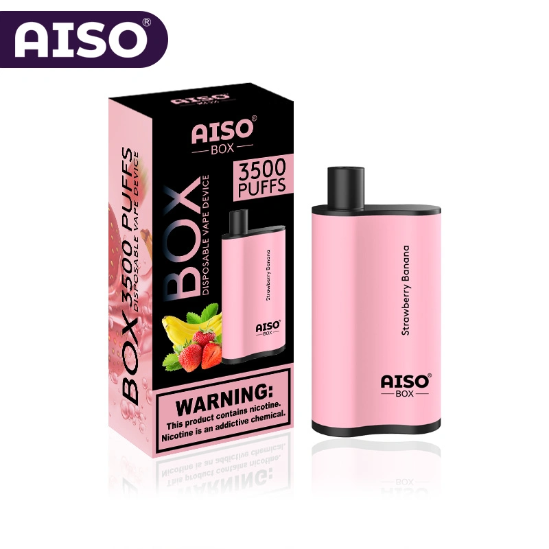 2022 Stock Offer Free Samples Aiso Box 3500 Disposable E Cig Wholesale