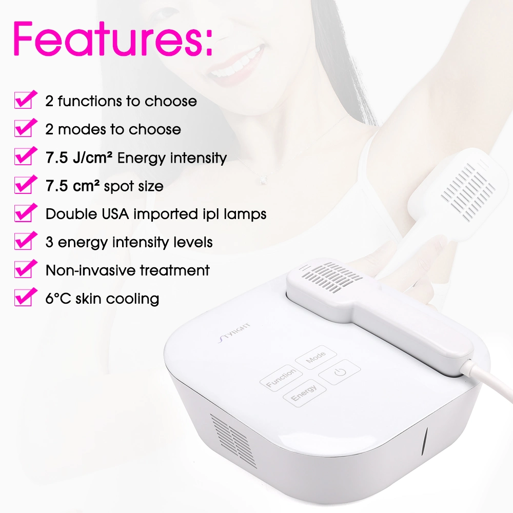 Portable IPL Opt Permanent Hair Removal Skin Rejuvenation Machine