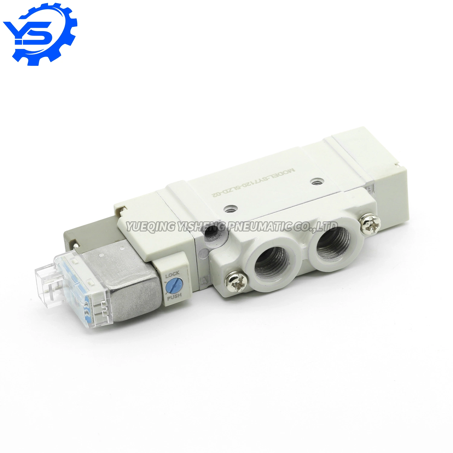 Sy7120-5lzd-02 SMC Type Air Controller Valve Aluminum Alloy Pneumatic Solenoid Valve with DC24V Single Coil