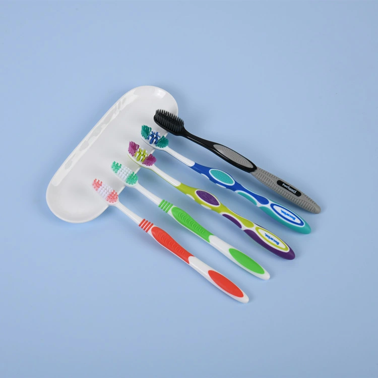 SJ Disposable Plastic Adult Toothbrush High quality/High cost performance  Pre-Pasted Soft Bristle Dental Care Toothbrushes