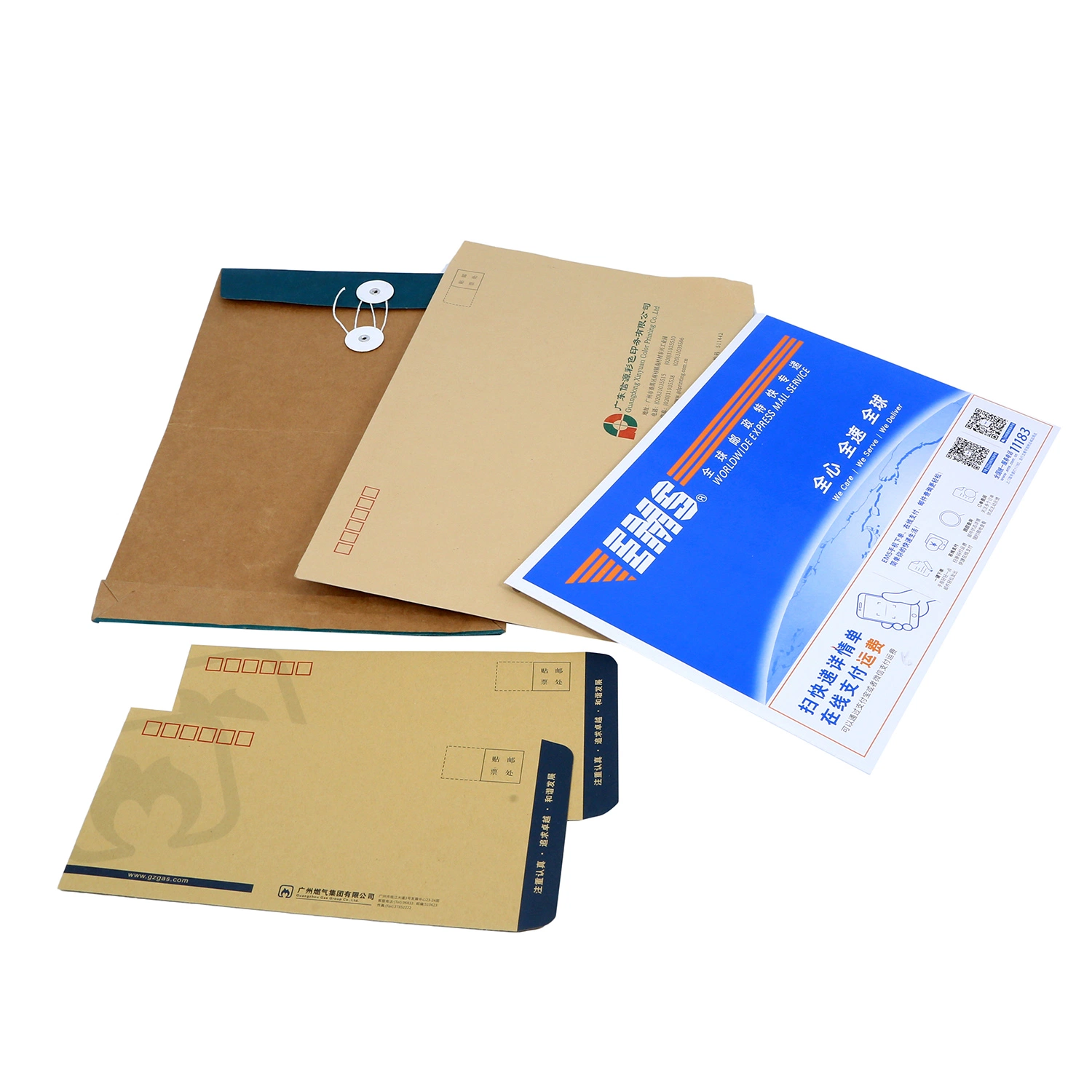 Envelop Post Card Set Card Holder Printing