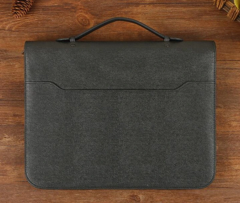 Многофункциональный кожаный ноутбук с калькулятором