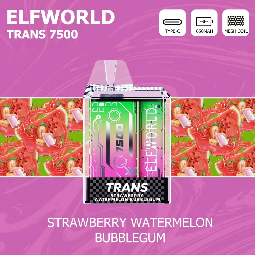 Fábrica de Marca original mejor Precio Elfworld de 6000 Puffs desechables Bar VAPE