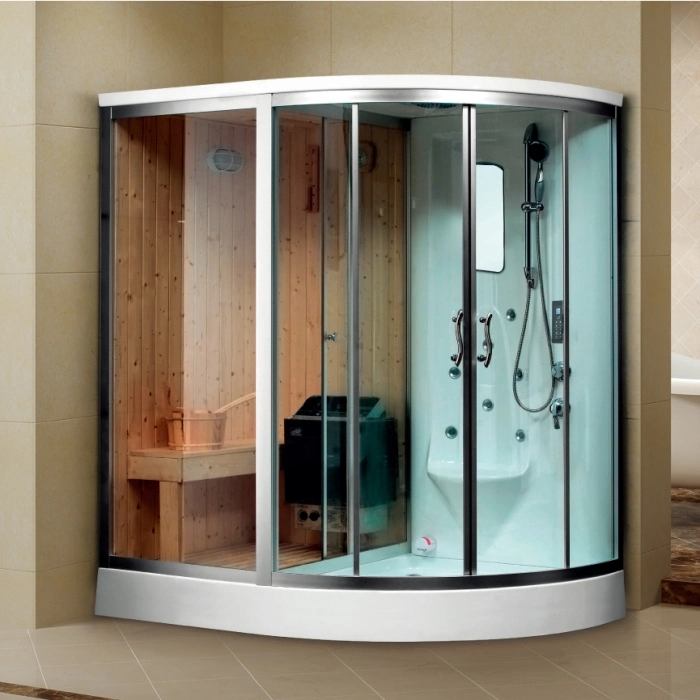 Sauna für trockene und nasse Dampfbäder Sauna Kabine (K9751)