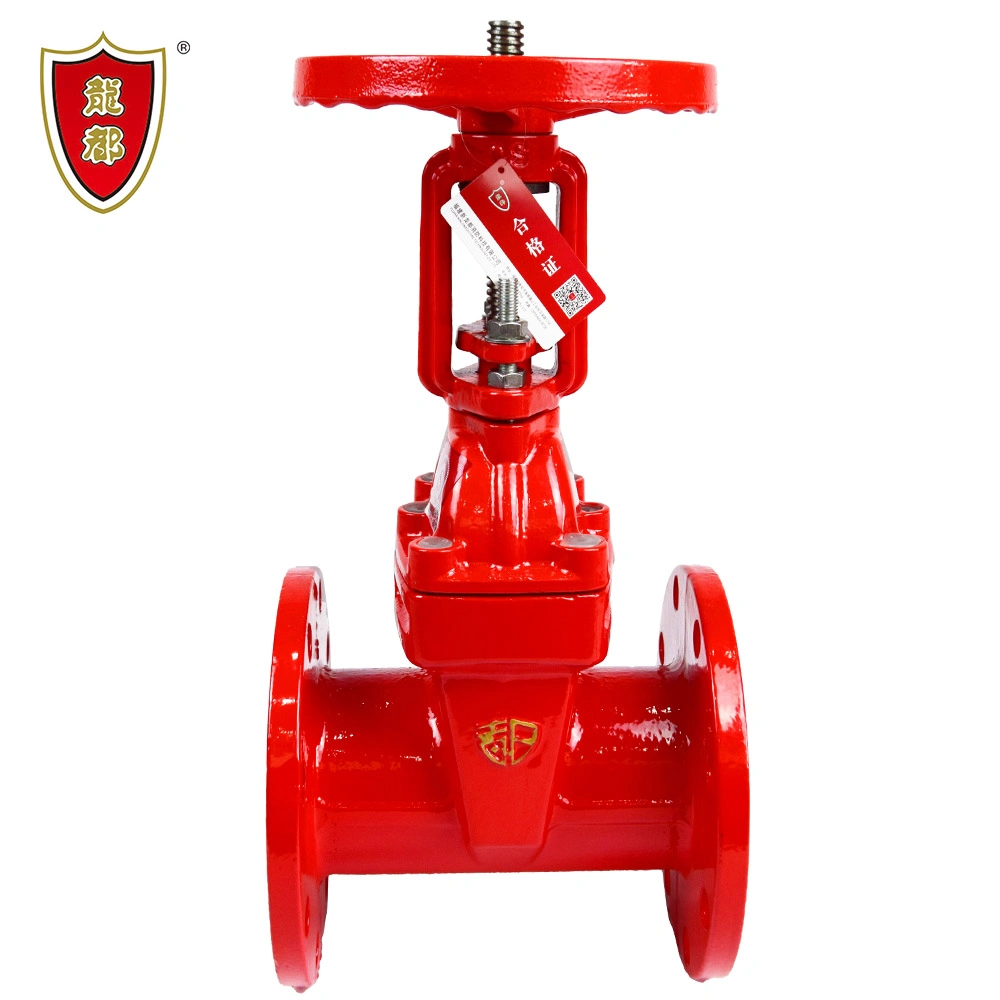 Ductile Iron Flange Type DN80 Industrial Pipe System Non-Rising Stem Electric Signal Gate Valve