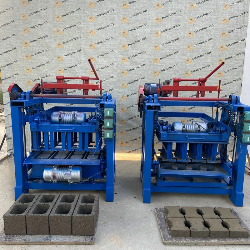 Brick Making Machine Interlock Hallow Paving Cement Blocks Moulding Machinery