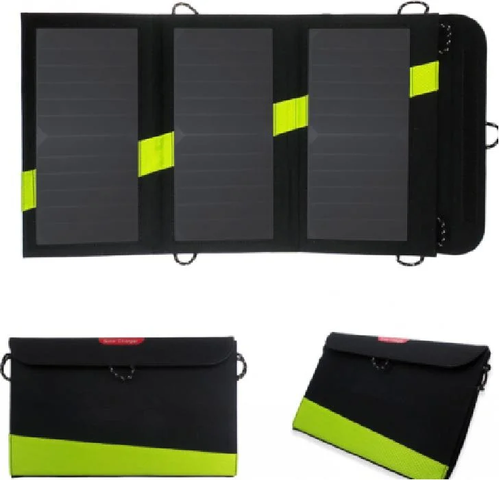 Folding 100W Solar Panel Charging Bag for Hikers