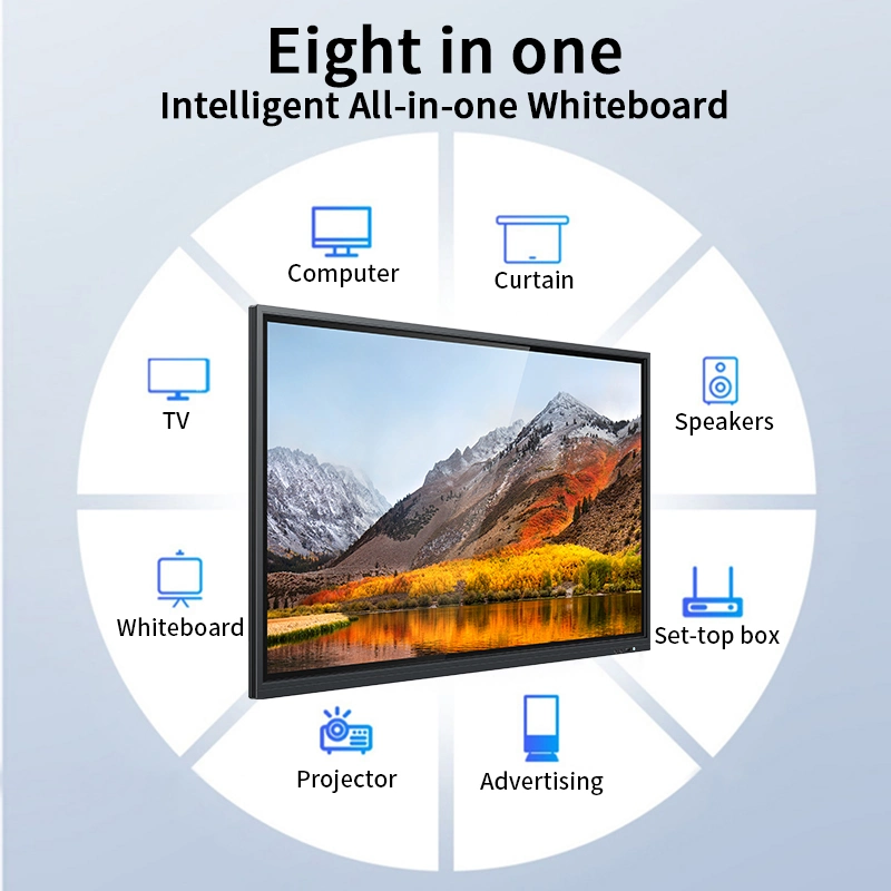 65дюйма ИК/емкостные монитор экран с поддержкой мультисенсорного ввода Smart интерактивные доски для образования и конференций