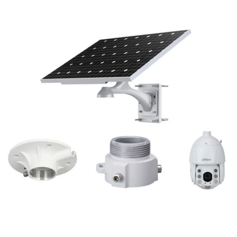 Security Camera Kit Dahua Integrated Solar Monitoring System Camera (KIT/DH-PFM378-B125-CB/DH-SD6C3432XB-HNR-AGQ-PV/DH-PFB301C/PFA111)