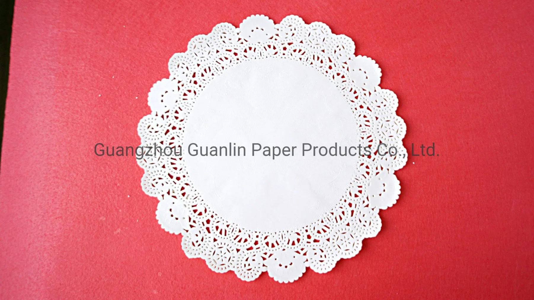 Tapete de papel Doily papel Papel Lace LFGB FDA aprovou Pd-RW01