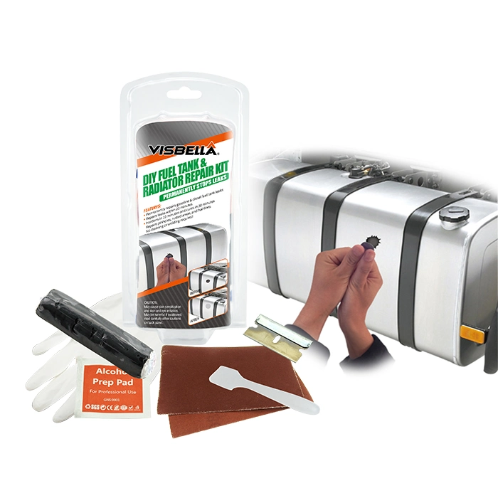 Visbella DIY auto voiture radiateur Kit Outils de réparation de réservoir de carburant