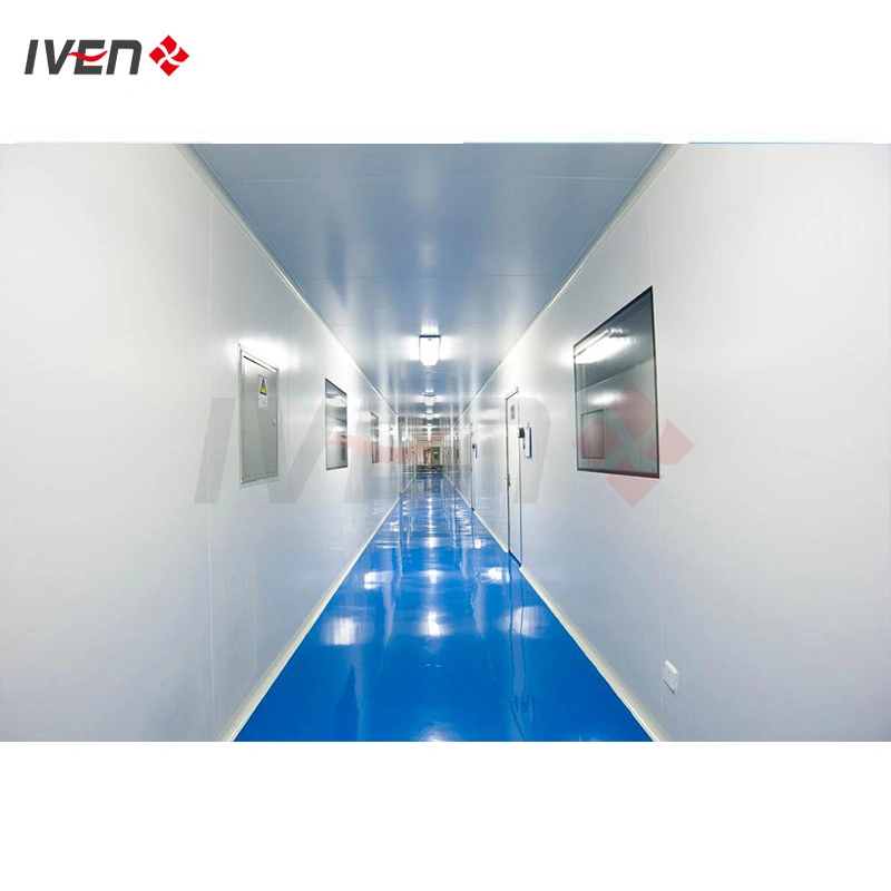 CE Approved Monitored Medicinal Products Grade Sanitized Workspace for Drug Development Pharmaceutical Cleanroom