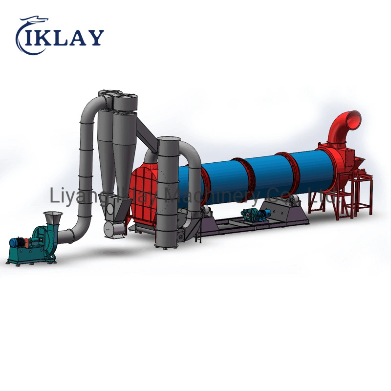 Wood Pellet Rotary Dryer Drum Dryer Sawdust Dryer