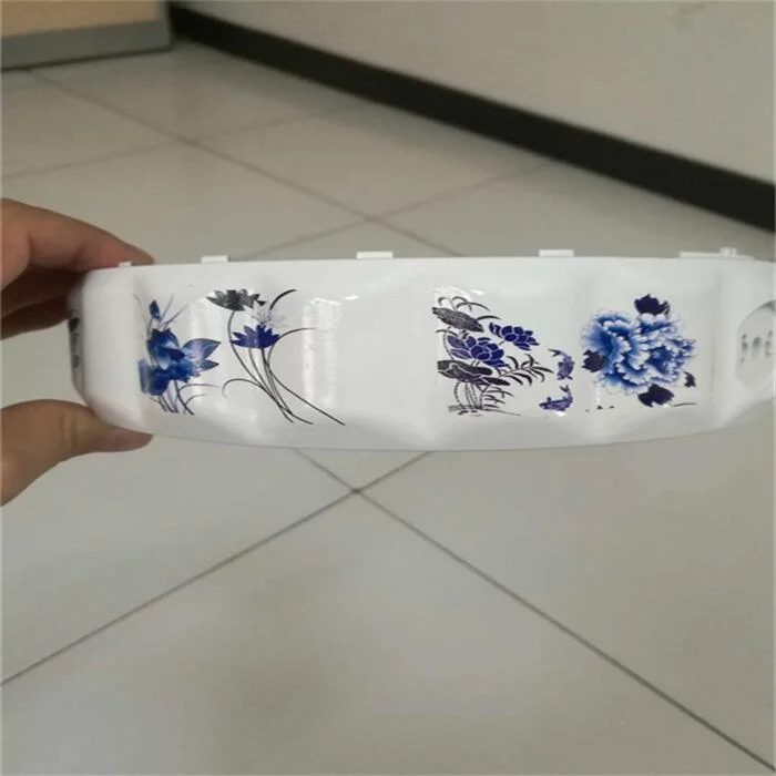 PS Cubo de Hielo agua adhesivos personalizados profesional productos de plástico de la pantalla de pulverización de aceite Pintura de transferencia de agua El agua Sticker adhesivo de transferencia de agua