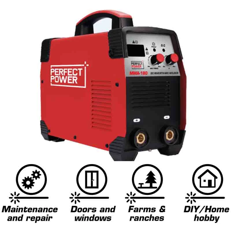 MMA Welder Manual Arc Welder MMA-180 IGBT Inverter Welding Machine