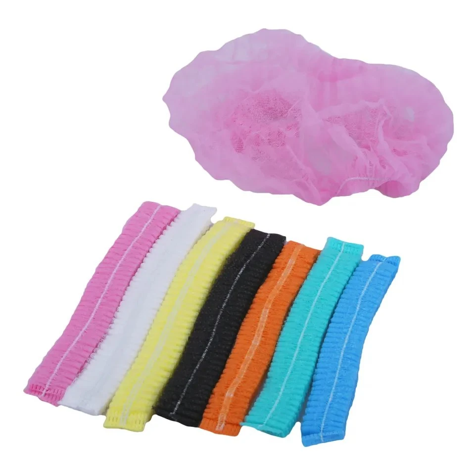 Disposable PP Nonwoven Cap/Strip Cap/Mop Cap/Clip Cap/Bouffant Cap