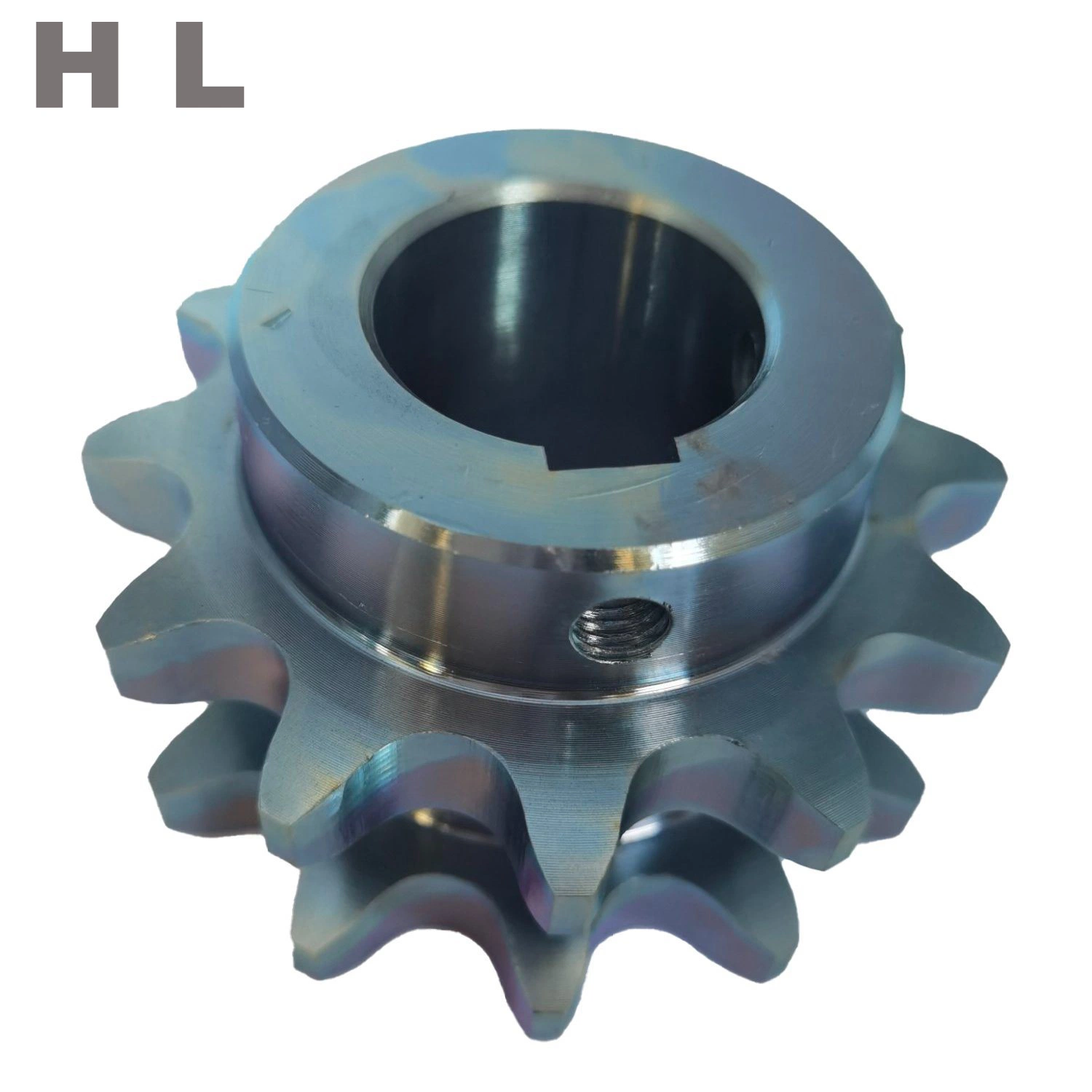 Hard Teeth Transmission Driven Wheel Steel Polit Bore Roller Chain Sprock