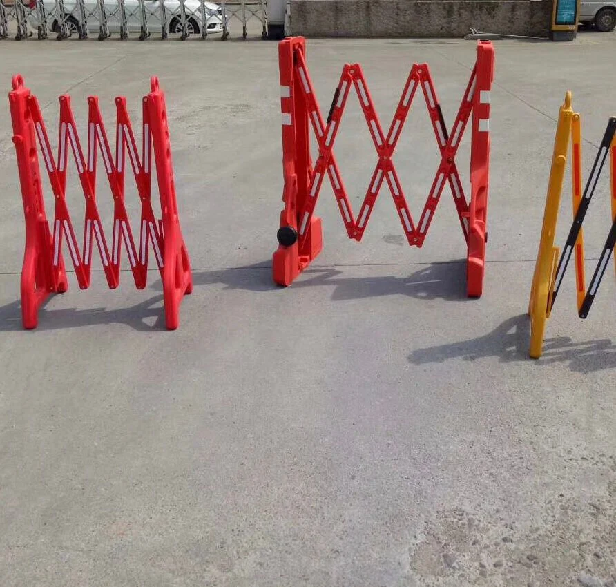 Plastic Road Safety Retractable Fence, Barricade Fence Barrier